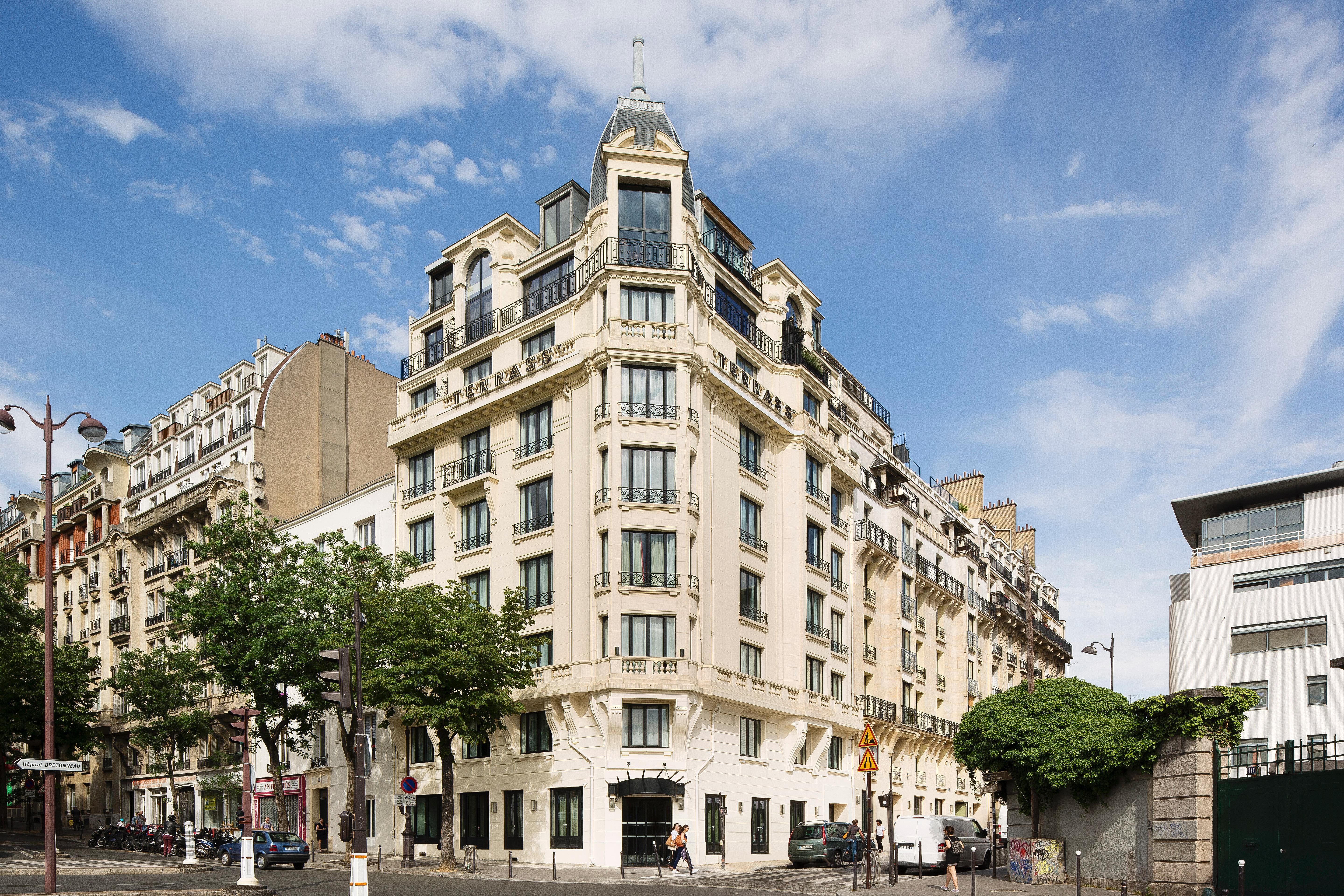 Terrass" Hotel París Exterior foto